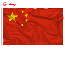 Новый подвесной Китайский национальный флаг 90x150 см, украшение для дома NN060 2024 - купить недорого
