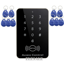 New RFID Proximity Entry Door Lock Access Control Door Opener System Keypad Password Keyfobs Unlock + 10 RFID Tags Wholesale 2024 - buy cheap