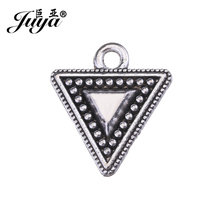 Pingentes triangulares de metal 20 tamanhos 16.5x14.5mm, artigo de joalheria antiga para colar, pingente e pulseira, descobertas para faça-você-mesmo 2024 - compre barato