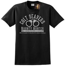 Мужская футболка с коротким рукавом Colt Seavers, хлопковая Футболка в стиле ретро, американский стиль, лето 2019 2024 - купить недорого