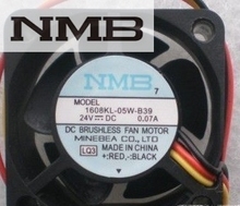 Para nmb 1608kl-05w-b39 24 v 0.07/0.08a 4 cm 4020 3 fio ventilador de refrigeração, ventilador de refrigeração axial do dissipador de calor do refrigerador da cpu 2024 - compre barato