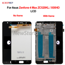 Для Asus Zenfone 4 Max ZC520KL ЖК-дисплей кодирующий преобразователь сенсорного экрана в сборе 5,2 "для Asus ZC520KL X00HD LCD сменный аксессуар 2024 - купить недорого