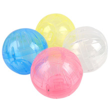 1pc Mouse Rat Hamster Toys Plastic Small Pet Toy Running Jogging Playing Ball For Outdoor Walking Dia 12/14.5cm Random Color 2024 - buy cheap