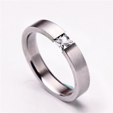 MANGOPIE 4 мм Нержавеющая сталь сплошной циркон кольцо заниматься Для мужчин t свадебная обувь, очаровательные кольца Для мужчин Для женщин 2024 - купить недорого