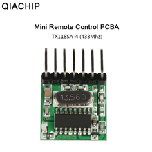 QIACHIP 433 MHz RF Transmitter Superheterodyne Learning Code 1527 Encoding 433Mhz Remote Control Switch For Arduino Module DIY 2022 - buy cheap