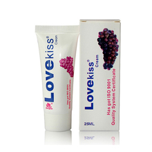 Love kiss Sex Lubricant Grape Flavored Edible Lubricants Water Vaginal Oil Male Female Oral Sex Lubricant Gay Anal Lube 2024 - buy cheap