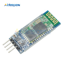 HC-06 Bluetooth Serial Transceiver Module For Arduino RS232 HC06 Module 4 Pin RF Transceiver Bluetooth Module+Backplane Board 2024 - buy cheap