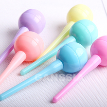 6colors/set Kawaii Lollipop Design highlighter Pens 6 colors Fluorescence Marker Pen School Office Stationery Supplies (ss-1549) 2024 - buy cheap