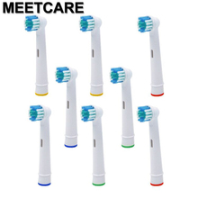 Electric Toothbrush Heads Replacement For Brau Oral B Nozzles Soft Bristle Vitality Dual Clean Teeth Hygiene Care SmartSeries 2024 - buy cheap