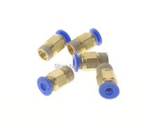 50pcs 6mm to M5 Pneumatic Connectors male straight one-touch fittings 2024 - buy cheap