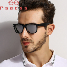 Psacss Square Polarized Sunglasses Men Driving Mirror Sun Glass Male High Quality Retro Rivet Lunette De Soleil Homme Eyewear 2024 - buy cheap
