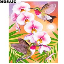 Diamond Painting Animal Bird And Flower Full Square/round Embroidery Sale Picture Rhinestone Diamond Mosaic Home Decor Gift 2024 - buy cheap