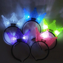 Led Toys Christmas LED/Light Headbands Birthday Party Crown Headband Hair Accessories Party Decorations Glow In The Dark 2024 - buy cheap