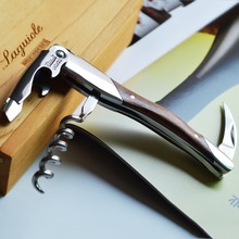 Unique High Quality Laguiole Rosewood Waiter's Corkscrew  Wine Openers Sacacorchos Stainless Steel Bottle Openors Christmas Gift 2024 - buy cheap