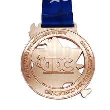 Высококачественная металлическая медаль 2018 медали с переводной печатной лентой k 200132 2024 - купить недорого