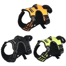 New Reflective Pet Dog Harness Accessories Pet Dog Training Vest for Medium Big Large Dogs Adjustable Outdoor Harness Pitbull 2024 - buy cheap