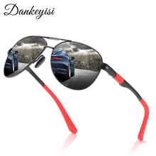 DANKEYISI-gafas de sol polarizadas de aluminio y magnesio para hombre y mujer, lentes Retro con revestimiento, lentes de conducción 2024 - compra barato
