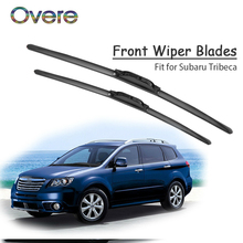 Overe 1Set Rubber Car Front Wiper Blade Kit For Subaru Tribeca 2015 2014-2006 Windscreen Cleaning Brush  Wiper Accessories 2024 - buy cheap
