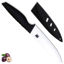 Ceramic blade slicing knife 5 inch Zirconia blade ABS+TPR handle PP sheath superb sharp new cooking tools hot sell single knife 2024 - buy cheap