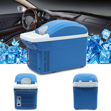 8L Mini coche Fefrigerator congelador de calentamiento de refrigeración de vehículo refrigerador portátil refrigerador de bajo ruido larga vida útil para Traval Home 2024 - compra barato