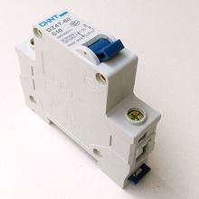 CHINT-Disyuntor de corriente nominal DZ47-60 C10 AC230/400V, 1 P 10A, 1 polo, en funcionamiento C45 2024 - compra barato