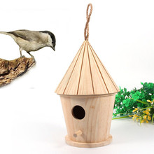 Bird Cages Nest Dox Nest House Bird House Bird House Bird Box Wooden Box home decoration 2024 - buy cheap