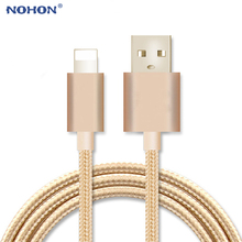 1M 2M 3M Data USB Cable For iPhone X 8 7 6 s 6s Plus Xs Max XR 5 5s SE 2.4A Fast Charging Charger Plating Wire Cord Origin Long 2024 - buy cheap