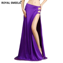 Oriental belly dance skirt Purple Maxi Skirt Belly dance costumes for women Belly Dancing Skirt hollow out belly dance Dress 2024 - buy cheap