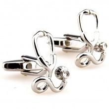 Stethoscope Cufflink Cuff Link 2 Pairs Free Shipping Promotion 2024 - buy cheap