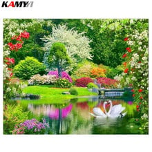 Diamond Embroidery Summer Scenery Full Square Resin Drill Diamond Painting Rhinestone Bead Work Handmade Craft Landscape XY1 2024 - buy cheap