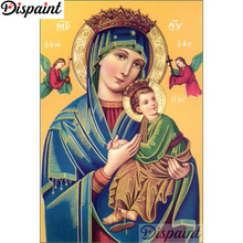 Dispaint Full Square/Round Drill 5D DIY Diamond Painting "Religious figure" 3D Embroidery Cross Stitch Home Decor Gift A17263 2024 - buy cheap