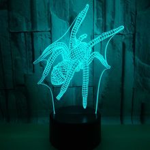 Spider Color 3d Light Touch Visual Gift Light Gradient Led Table Lamps For Living Room Factory wholesale Moderne Desk Lamp 2024 - buy cheap