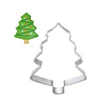 Christmas Tree Cookie Tool Cutter Mould Biscuit Press Icing Set Stamp Mold Stainless Steel Fondant Dessert Decoration Aliexpress 2024 - buy cheap