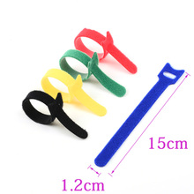 20pcs 5 Colors can choose Magic tape wiring harness/Magic cable tie/ Tie cord Computer cable Earphone Winder Cable ties 2024 - buy cheap