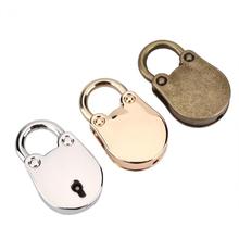 3Pcs/Set Antique Padlock & Skeleton Notebook Metal Lock Silver + Gold + Bronze Bear padlock with  2024 - buy cheap