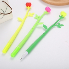 36 Pcs Creative Stationery Small Simulation Flowers Neutral Pen Lovely Cartoon Students Office Learning Signature Pen 2024 - buy cheap