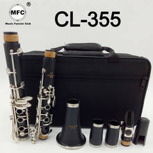 Music Fancier Club Student Clarinets Bb CL-355 Matte ABS Resin Bakelite Clarinet Mouthpiece 4C Included Case + Reeds 2024 - buy cheap