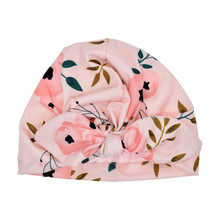 new Fashion Newborn Baby Boy Girl Baby Sun Hat Floral Bowknot Cap Toddler Turban Photo Props Gift for BABY 2024 - buy cheap