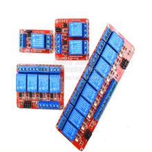 12V relay module 1/2/4/8 road photodecoupling isolation high and low level trigger single chip microcomputer 2024 - buy cheap