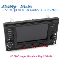 Reproductor de Radio para coche, dispositivo con pantalla táctil, 5GG, 035, 280 B, 6,5 pulgadas, MQB, MIB2-G, USB, AUX, Bluetooth, OPS, para VW Golf 7, MK7, Passat B8, 5GG, 035, 280 B 2024 - compra barato