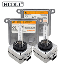 HCDLT 55W D1S D3S Xenon HID Bulb Kit 4300K 5000K 6000K 8000K Car Headlight Bulb D3S D1R D3R D1S 55W HID Ballast Control Unit Kit 2024 - buy cheap
