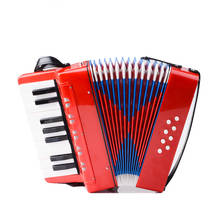 Хит продаж 17 ключ 8 басов аккордеон семь цветов мини детский аккордеон развивающий музыкальный инструмент игрушка для детей пазл подарок 2024 - купить недорого