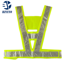 NEW  2pcs/lot  High  Safety Security Visibility Reflective Vest Gear HZYEYO Motorcycle Rider free  shipping 2024 - buy cheap