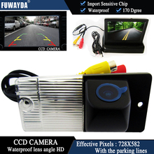 FUWAYDA Color CCD Chip Car Rear View Camera for KIA SORENTO SPORTAGE + 4.3 Inch foldable LCD TFT Monitor WATERPROOF HD 2024 - buy cheap
