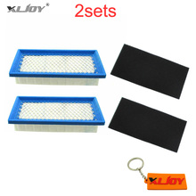 2x juego de filtros de aire para Briggs & Stratton 4145 de 494511, 494511S 93400 de 115400 de 133400 Generac 494511S 0494511S 1494511S 2024 - compra barato