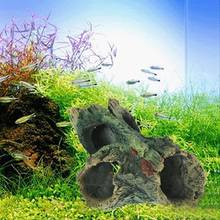 Аквариумный аквариум авторское украшение из полимера ствол дерева украшение пещеры деревянная форма 2024 - купить недорого