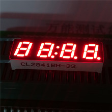 Tubo digital de exibição de led, relógio de cor vermelha com 7 segmentos de 0.28 polegadas, ânodo/cátodo de 12 pinos, com 10 peças 2024 - compre barato