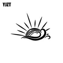 YJZT 15.6CM*10.8CM Beautiful Nifty Original Sun And Sea Surface Interesting Vinyl Decal Car Sticker Black/Silver C19-1626 2024 - buy cheap