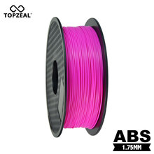 TOPZEAL-filamento de plástico ABS de Color melocotón, 1,75mm, 1KG, impresión 3D, Material Natural sin procesar 2024 - compra barato