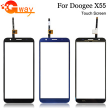 Сенсорный экран FSTGWAY Для Doogee X55, сенсорная панель, черный цвет, ремонт телефона + Бесплатные инструменты 2024 - купить недорого